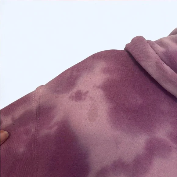 Purple Sailor Moon Crystal Tie-Dye Hoodie | Anime Graphic Unisex Small - Picture 8 of 8